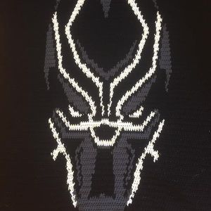 Black Panther Crochet Blanket
